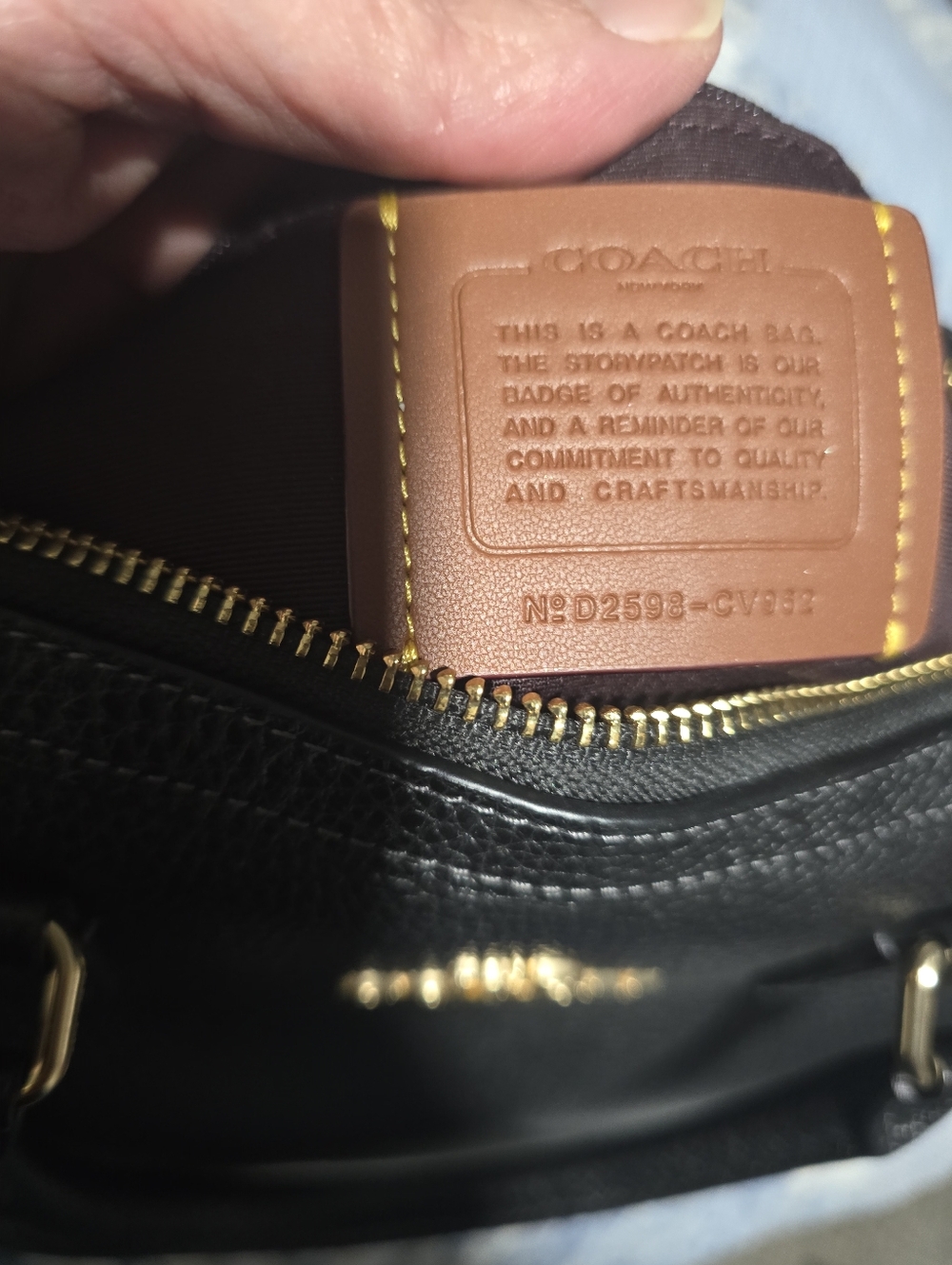 Coach Outlet Medium  Rowan Satchel Bag - Picture 10 of 11